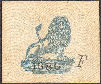 Paraguay 1886 Official Second Printing feature